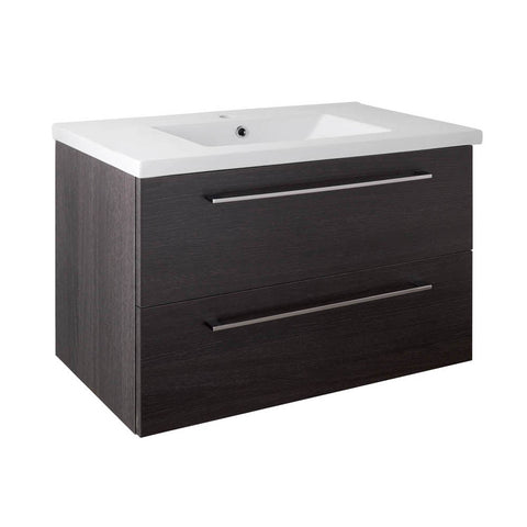 JTP Pace 800 Wall Mounted Unit with Drawers and Basin - Unbeatable Bathrooms