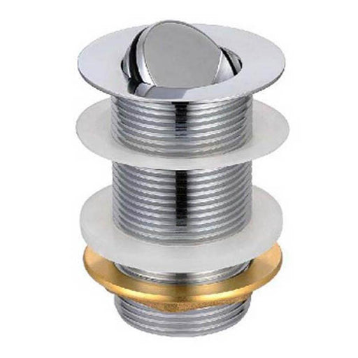 The White Space Flip Basin Waste (Slotted) Chrome - Unbeatable Bathrooms