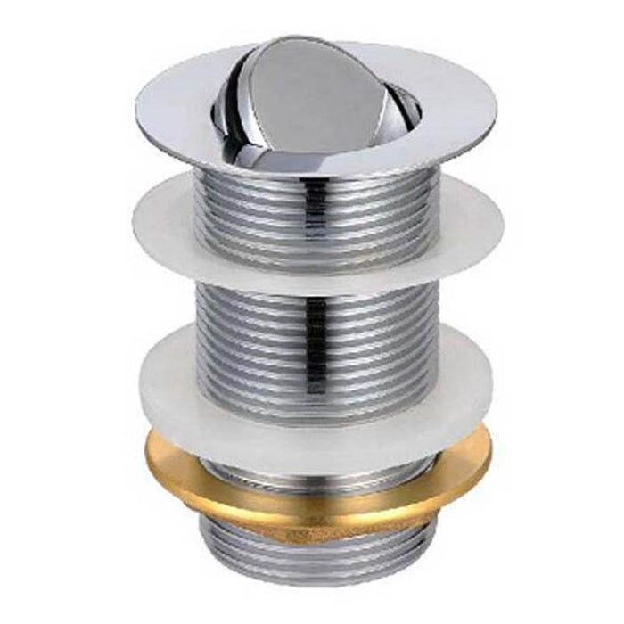 The White Space Flip Basin Waste (Slotted) Chrome - Unbeatable Bathrooms