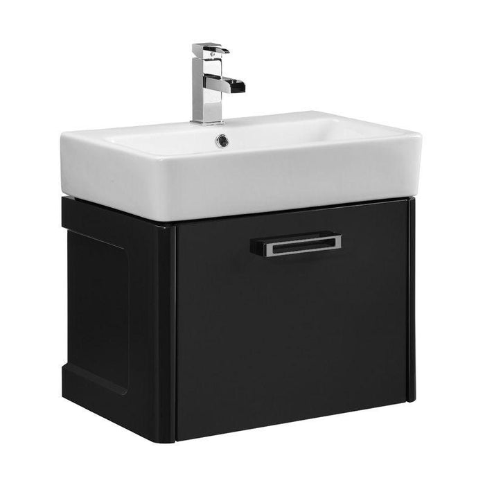 Tavistock Q60 550mm Vanity Unit - Wall Hung 1 Drawer Unit - Unbeatable Bathrooms
