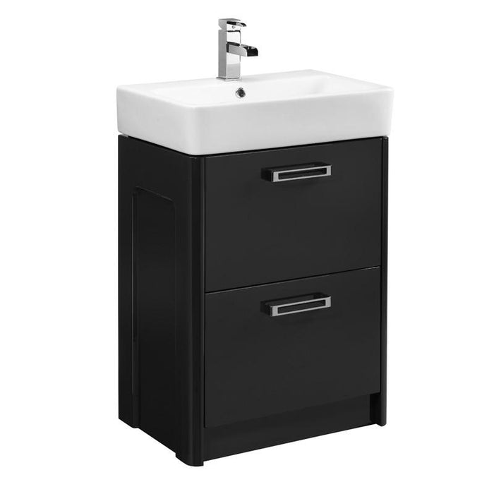 Tavistock Q60 550mm Vanity Unit - Floor Standing 2 Drawer Unit - Unbeatable Bathrooms