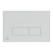 Ideal Standard Oleas P2 Pneumatic Dual Flushplate - Unbeatable Bathrooms
