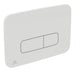 Ideal Standard Oleas P3 Pneumatic Dual Flushplate - Unbeatable Bathrooms