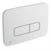 Ideal Standard Oleas P3 Pneumatic Dual Flushplate - Unbeatable Bathrooms