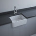 RAK Gourmet 2 Ceramic Belfast Kitchen Sink - 1 Bowl - White - Unbeatable Bathrooms