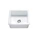 RAK Gourmet 6 Ceramic Belfast Kitchen Sink - 1 Bowl - White - Unbeatable Bathrooms