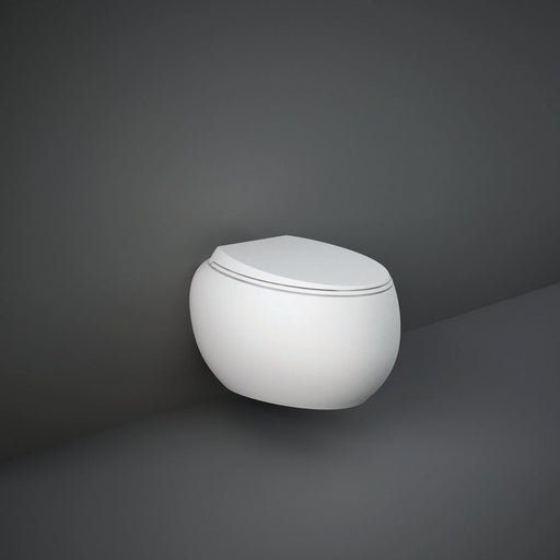 RAK Ceramics Cloud Wall Hung Toilet with Soft Close Seat (Urea) - Unbeatable Bathrooms