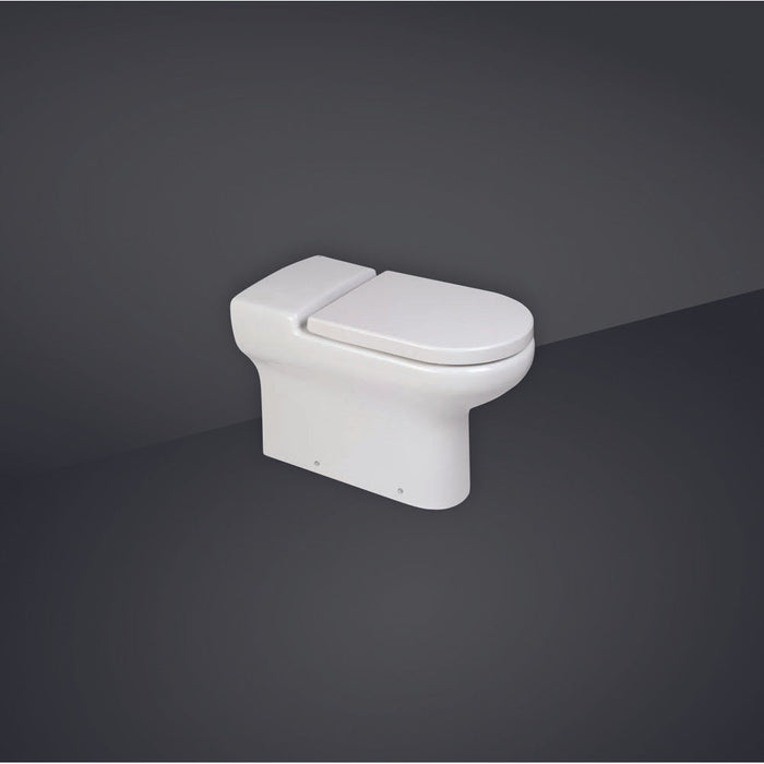Rak Ceramics Compact Deluxe Rimless Wall Hung WC Pan No Seat - Unbeatable Bathrooms