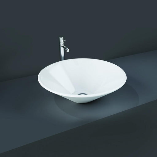 RAK Cone 380mm 0TH Countertop Basin - Unbeatable Bathrooms