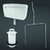 RAK Urinal Auto Cistern 9.0l Capacity complete with Sparge Pipe Sets, Back Inlet Spreader and Urinal Waste suitable for 2 Urinals - Unbeatable Bathrooms