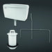 RAK Urinal Auto Cistern 13.5l Capacity complete with Sparge Pipe Sets, Back Inlet Spreader and Urinal Waste suitable for 3 Urinals - Unbeatable Bathrooms