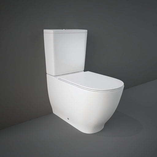 RAK Moon Close Coupled Fully Back To Wall Toilet - Unbeatable Bathrooms