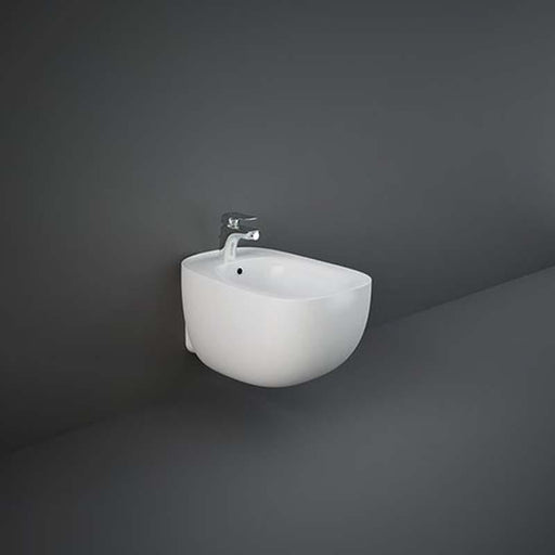 RAK Illusion Wall Hung Bidet 1 Taphole - Unbeatable Bathrooms