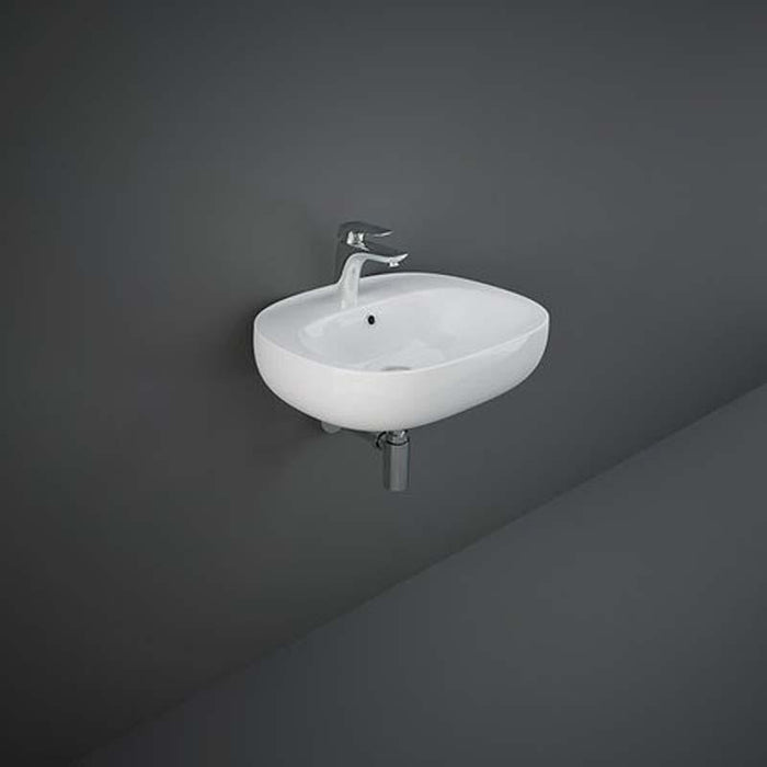RAK Illusion 1TH Wall Hung Basin (Various Sizes) - Unbeatable Bathrooms
