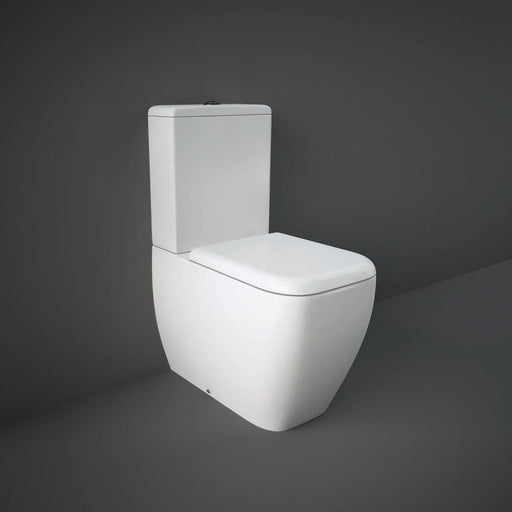 RAK Metropolitan Close Coupled Fully Back To Wall Toilet - MKII - Unbeatable Bathrooms
