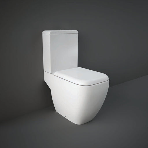 RAK Metropolitan Open-Back Close Coupled Toilet - MKII - Unbeatable Bathrooms