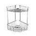 RAK Double Corner Basket Round Front Chrome - Unbeatable Bathrooms