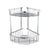 RAK Double Corner Basket Round Front Chrome - Unbeatable Bathrooms