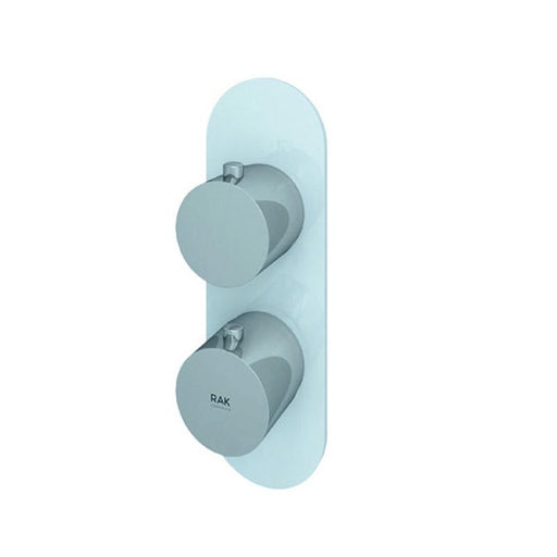RAK Feeling Round Single Outlet Thermostatic Concealed Shower Valve - Unbeatable Bathrooms
