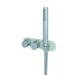 RAK Feeling Round Horizontal Dual Outlet Thermostatic Concealed Shower Valve with Wall Outlet - Unbeatable Bathrooms