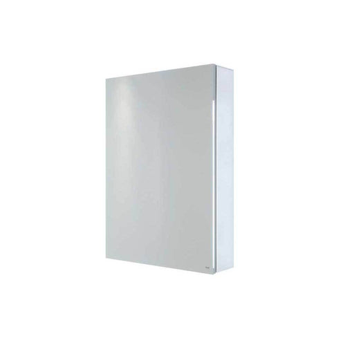 RAK Gemini 50cm x 70cm Alluminium Single Door Mirrored Cabinet with Adjustable Shelves - Unbeatable Bathrooms