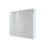RAK Gemini 60cm x 70cm Alluminium Double Door Mirrored Cabinet with Adjustable Shelves - Unbeatable Bathrooms