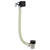 RAK Square Bath Overflow Filler with Clicker Waste - Unbeatable Bathrooms