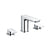 RAK Moon 3 Hole Deck Mounted Bath Filler - Unbeatable Bathrooms
