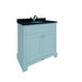 RAK Washington 600/800mm Vanity Unit - Floor Standing 2 Door Unit with Round Drop-In Basin - Unbeatable Bathrooms