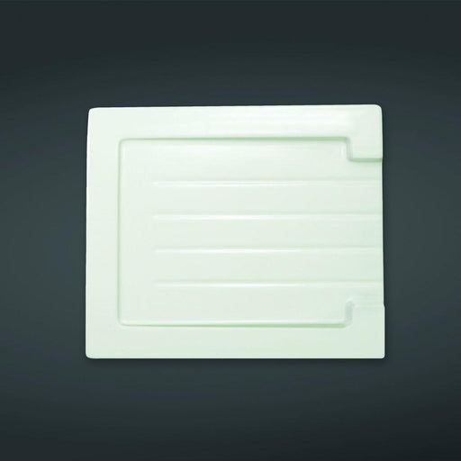 RAK Grooved Ceramic Sink Drainer 54cm x 46cm x 4cm - Unbeatable Bathrooms
