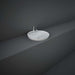 RAK Variant 420mm Round Counter Drop-In Basin with 1TH Ledge - Unbeatable Bathrooms