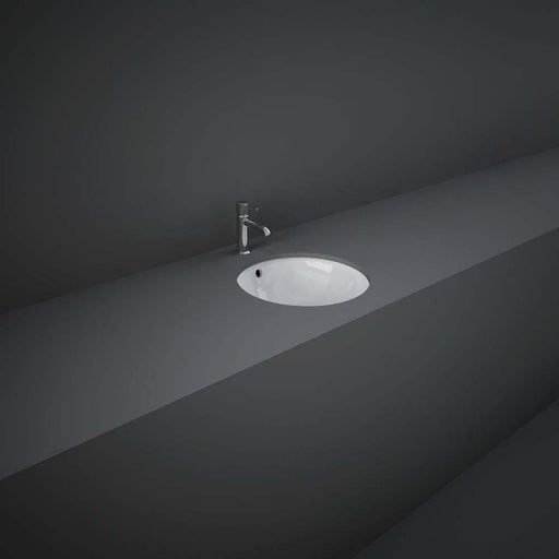 RAK Variant 360mm 0TH Round Under-Counter Basin - Unbeatable Bathrooms