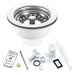 RAK Gourmet 6 Ceramic Belfast Kitchen Sink - 1 Bowl - White - Unbeatable Bathrooms