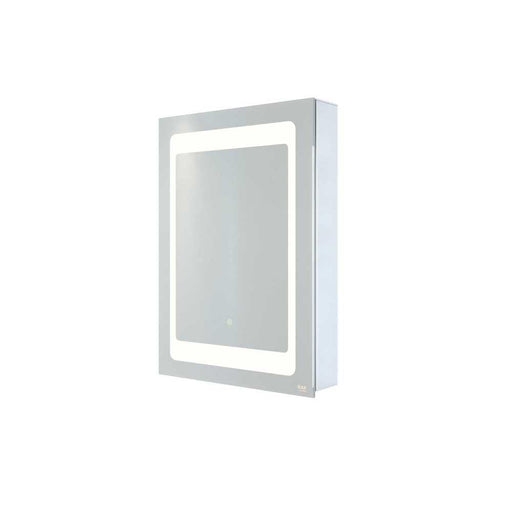 RAK Aphrodite 50cm x 70cm LED Illuminated Mirrored Recessable Cabinet with Demister, Shavers Socket and Touch Sensor Switch - Unbeatable Bathrooms