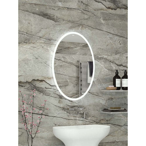 RAK Ceramics Ovale LED Illuminated Portrait Mirror - Unbeatable Bathrooms