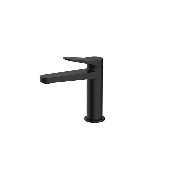 RAK Petit Round Standard Basin Mixer - Brushed Nickel - Unbeatable Bathrooms