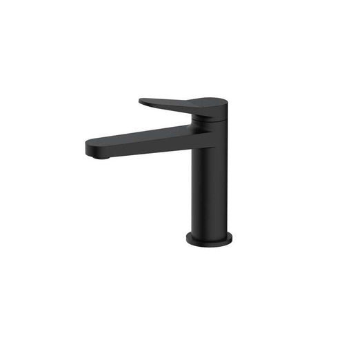 RAK Petit Round Standard Basin Mixer - Matt Black - Unbeatable Bathrooms