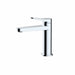 RAK Petit Round Standard Basin Mixer - Brushed Nickel - Unbeatable Bathrooms