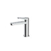 RAK Petit Round Standard Basin Mixer - Brushed Nickel - Unbeatable Bathrooms
