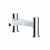 RAK Ceramics Petit Round Deck Bath Filler - Chrome - Unbeatable Bathrooms
