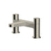 RAK Ceramics Petit Round Deck Bath Filler - Brushed Nickel - Unbeatable Bathrooms