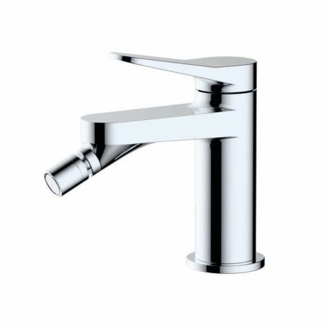 RAK Ceramics Petit Round Bidet Mixer Tap - Chrome - Unbeatable Bathrooms