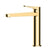 RAK Petit Round Mid Height Basin Mixer - Brushed Gold - Unbeatable Bathrooms