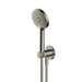 RAK Ceramics Petit Round Wall Mounted Shower Set - Brushed Nickel - Unbeatable Bathrooms
