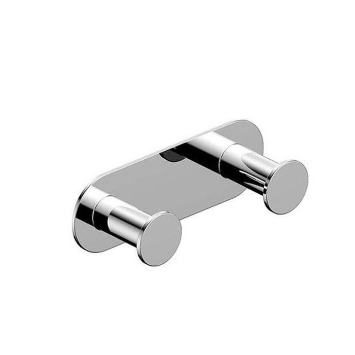 RAK Ceramics Petit Round Double Robe Hook - Unbeatable Bathrooms