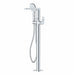 RAK Ceramics Petit Square Floorstanding Bath Shower Mixer - Unbeatable Bathrooms