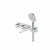RAK Ceramics Petit Square Wall Mounted Thermostatic Bath Shower Mixer - 2 Outlet - Unbeatable Bathrooms