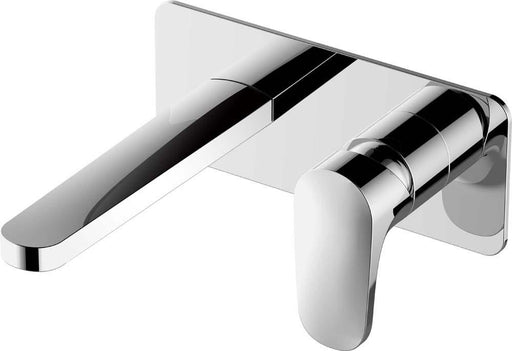 RAK Portofino Wall Mounted Basin Mixer with Back Plate - Unbeatable Bathrooms