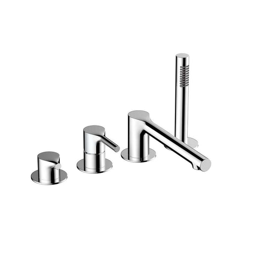 RAK Sorrento 4 Hole Deck Mounted Bath Shower Mixer - Unbeatable Bathrooms