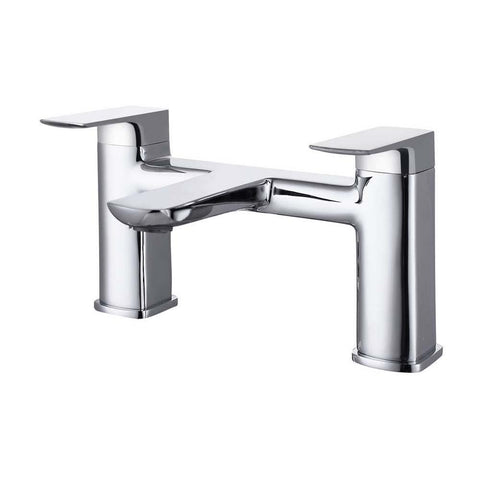 RAK Summit Modern Bath Filler Tap - Chrome - Unbeatable Bathrooms